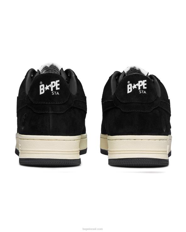 שָׁחוֹר A Bathing Ape 644LV721 גברים נעלי ספורט