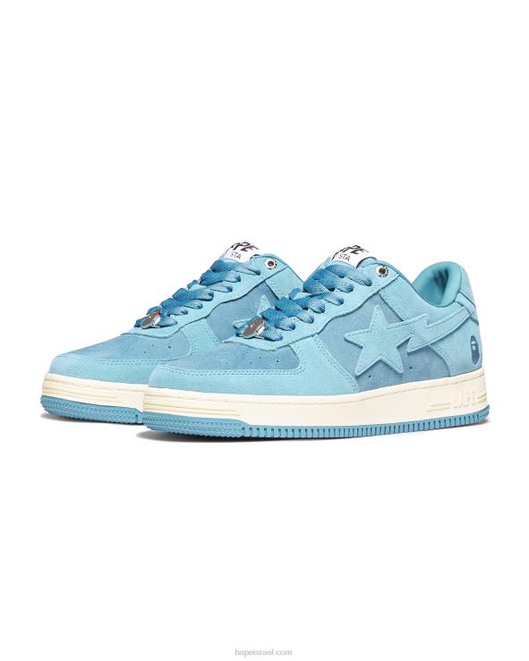 כחול בהיר A Bathing Ape 644LV722 גברים נעלי ספורט