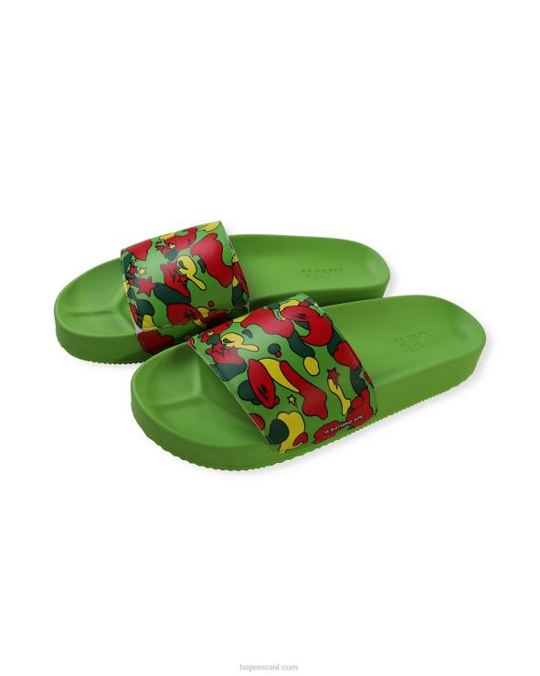 קייס A Bathing Ape 644LV728 גברים סנדלי מגלשה של x hayn sta camo