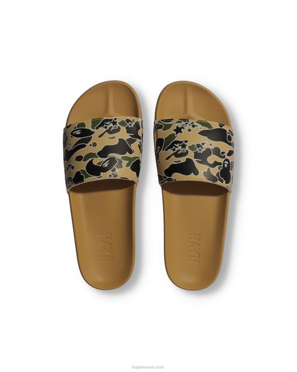 חָקִי A Bathing Ape 644LV730 גברים סנדלי מגלשה של x hayn sta camo