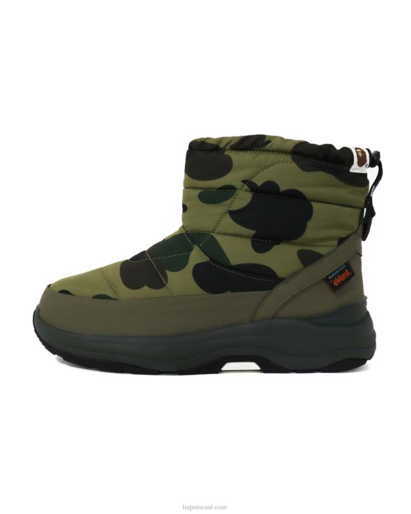 צבא ירוק A Bathing Ape 644LV732 גברים x מגפי קשת של סויקוק