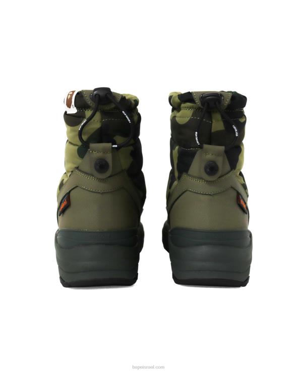 צבא ירוק A Bathing Ape 644LV732 גברים x מגפי קשת של סויקוק