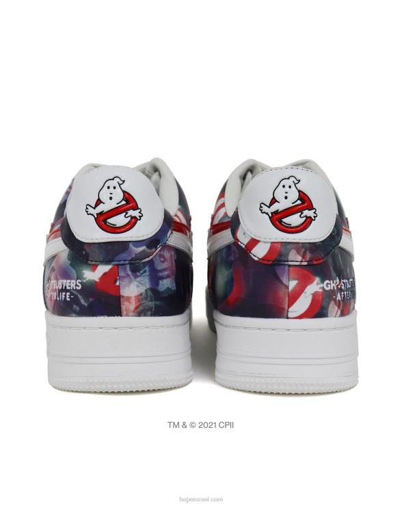 סָגוֹל A Bathing Ape 644LV739 גברים x מכסי הרוחות camo baby milo כפול נמוך