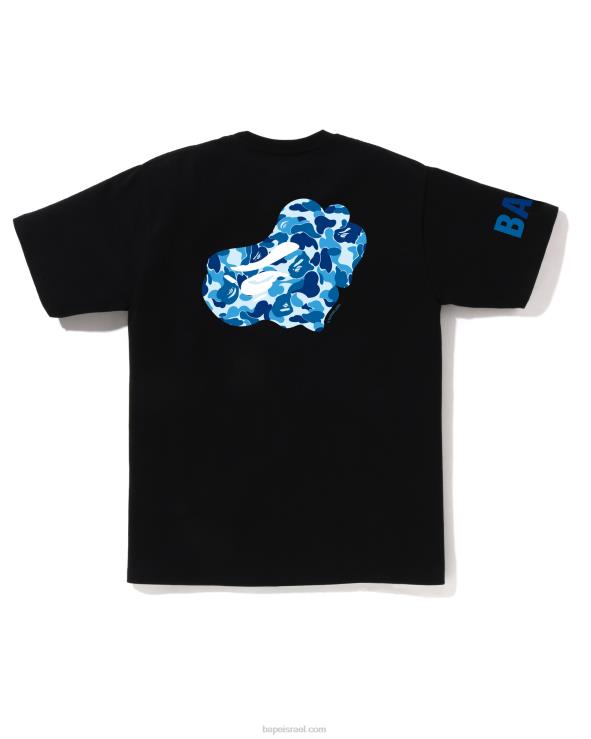 שָׁחוֹר A Bathing Ape 644LV74 גברים abc camo טי