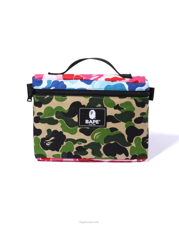 קייס A Bathing Ape 644LV750 גברים נרתיק abc mix camo music