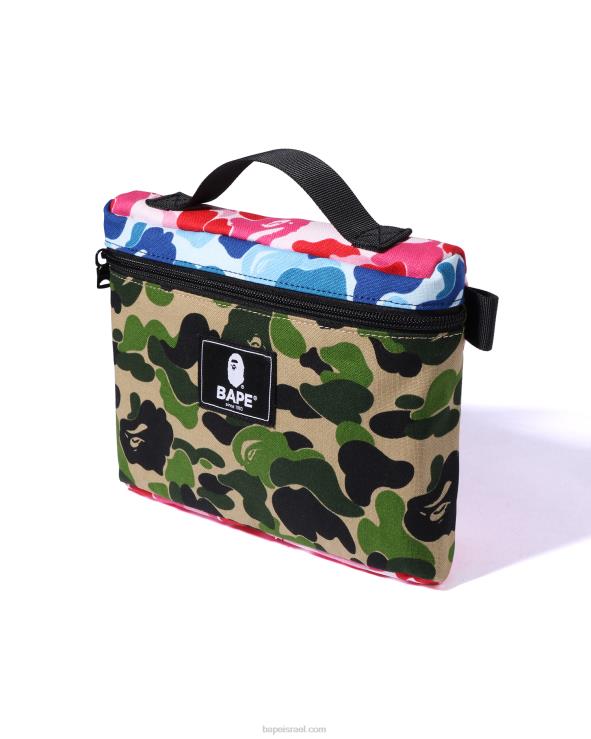 קייס A Bathing Ape 644LV750 גברים נרתיק abc mix camo music
