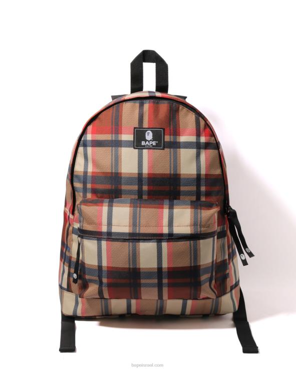 אדום בהיר A Bathing Ape 644LV751 גברים תיק פרימיום לשנה טובה