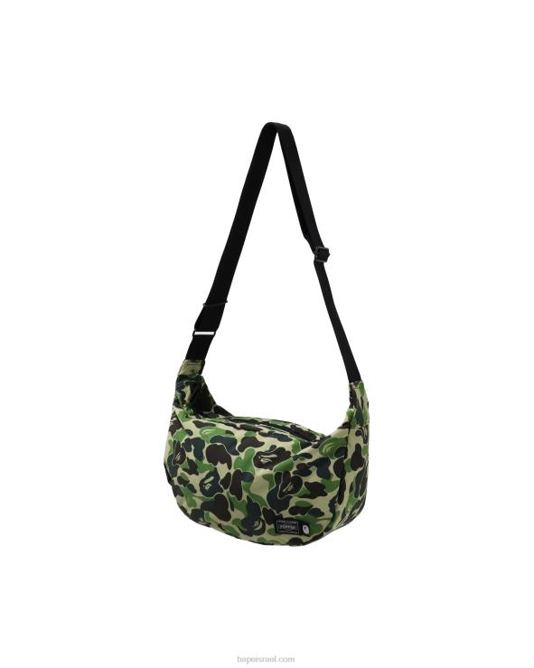 צבא ירוק A Bathing Ape 644LV754 גברים תיק כתף מסוג porter abc camo