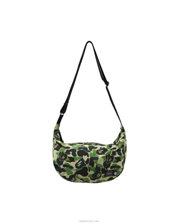 צבא ירוק A Bathing Ape 644LV754 גברים תיק כתף מסוג porter abc camo