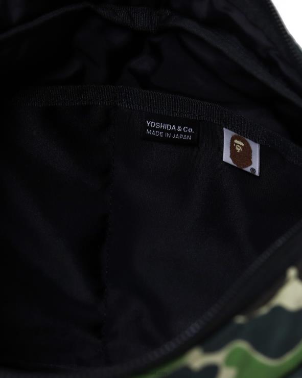 צבא ירוק A Bathing Ape 644LV754 גברים תיק כתף מסוג porter abc camo