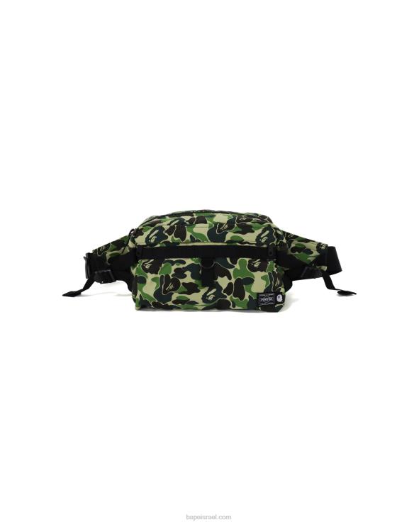 צבא ירוק A Bathing Ape 644LV755 גברים תיק מותן מסוג porter abc camo
