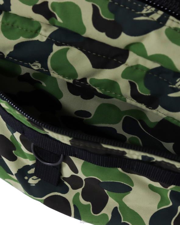 צבא ירוק A Bathing Ape 644LV755 גברים תיק מותן מסוג porter abc camo