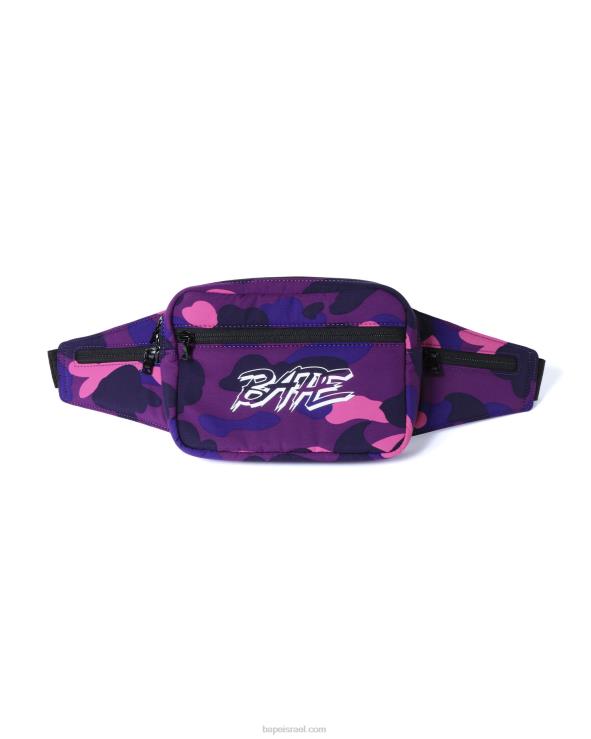 סָגוֹל A Bathing Ape 644LV764 גברים תיק מותן בצבע camo