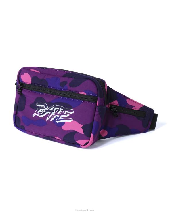 סָגוֹל A Bathing Ape 644LV764 גברים תיק מותן בצבע camo