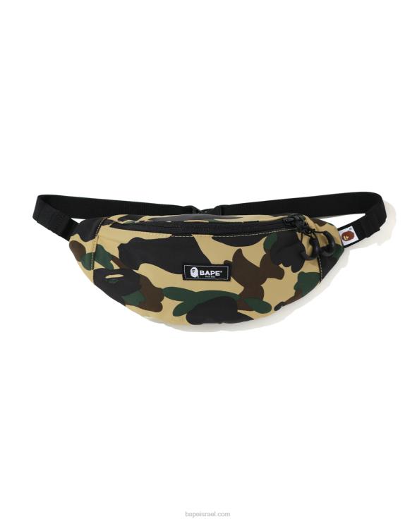 צהוב עדין A Bathing Ape 644LV774 גברים תיק מותן 1 קמו