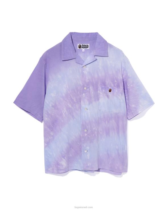 לִילָך A Bathing Ape 644LV787 נשים ראש חולצה נקודה אחת
