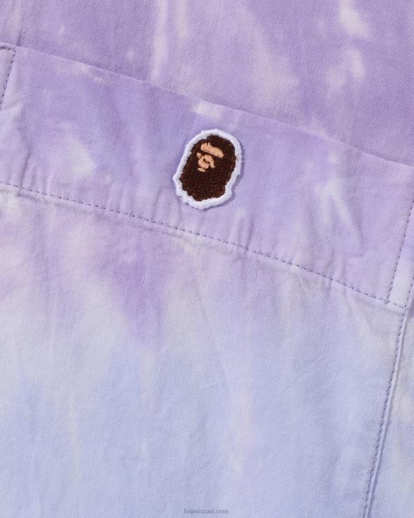 לִילָך A Bathing Ape 644LV787 נשים ראש חולצה נקודה אחת