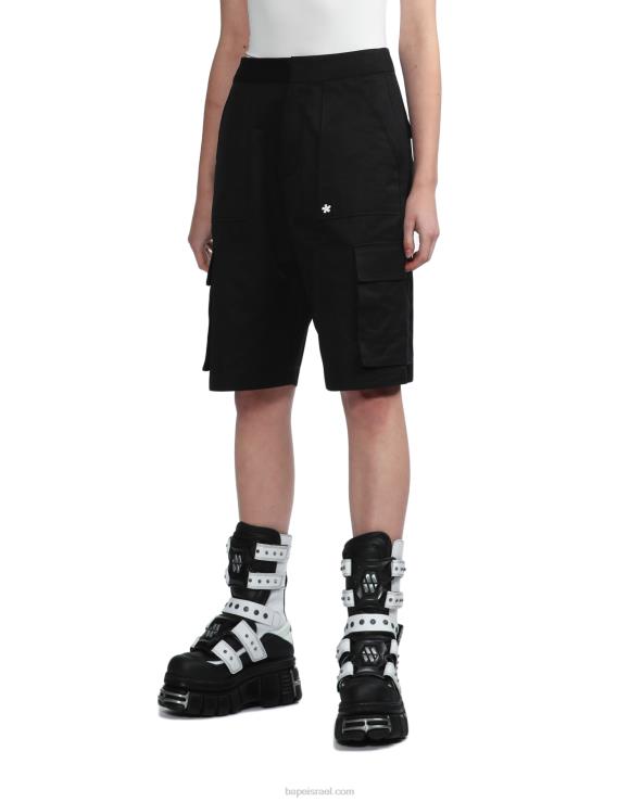 שָׁחוֹר A Bathing Ape 644LV793 נשים מטען culotte