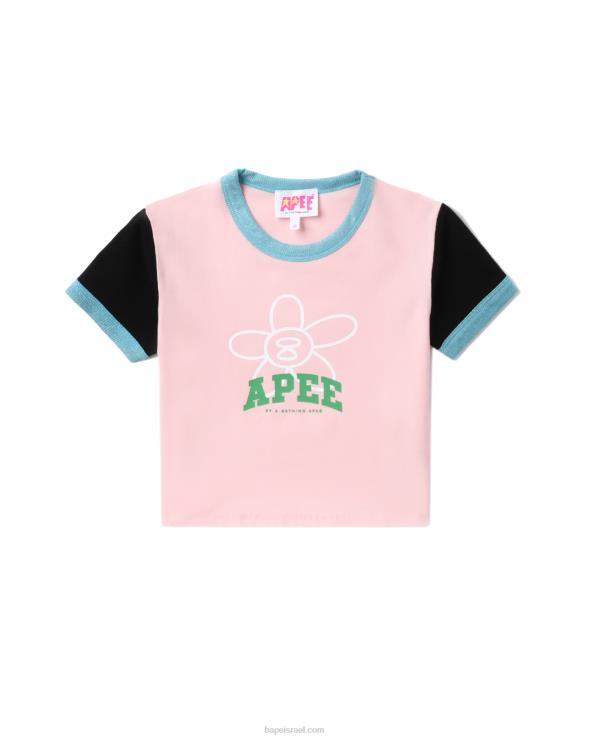 וָרוֹד A Bathing Ape 644LV801 נשים חלק עליון גרפי