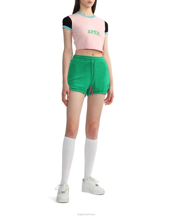 וָרוֹד A Bathing Ape 644LV801 נשים חלק עליון גרפי