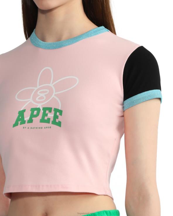 וָרוֹד A Bathing Ape 644LV801 נשים חלק עליון גרפי