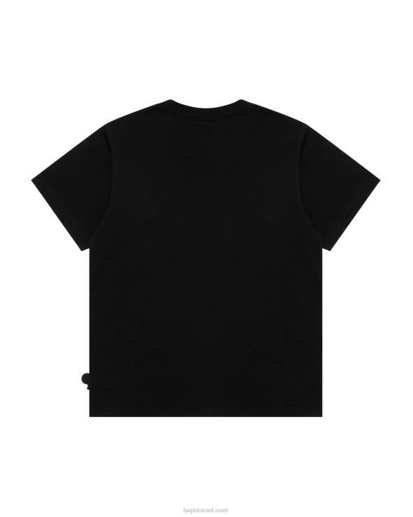 שָׁחוֹר A Bathing Ape 644LV810 נשים טי בייבי מילו slim fit