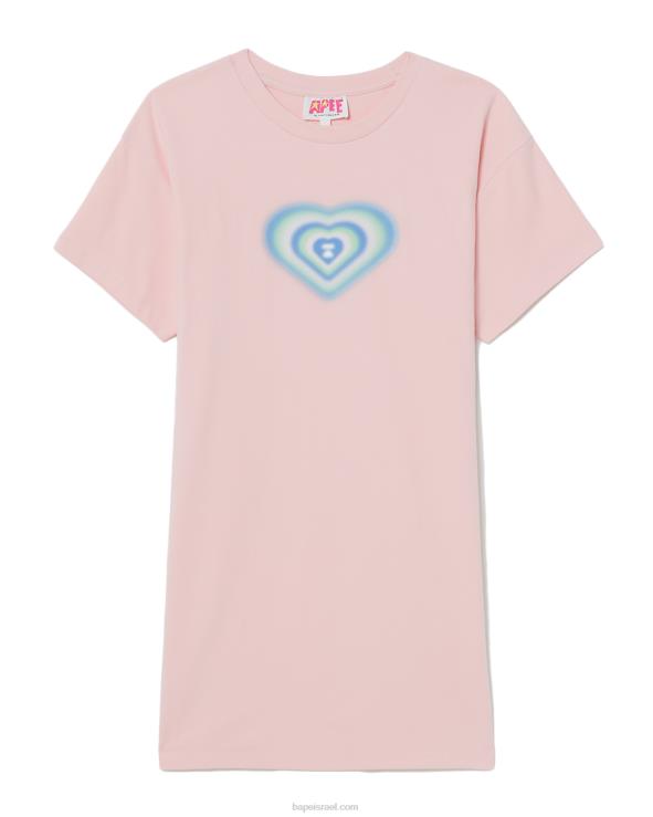 וָרוֹד A Bathing Ape 644LV816 נשים שמלה גרפית