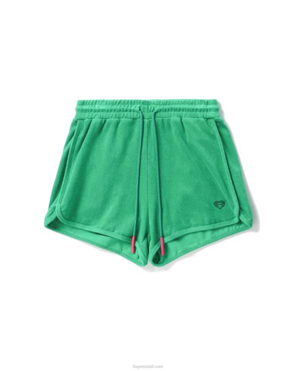 בַּרֶקֶת A Bathing Ape 644LV829 נשים מכנסי רצועות מגבות