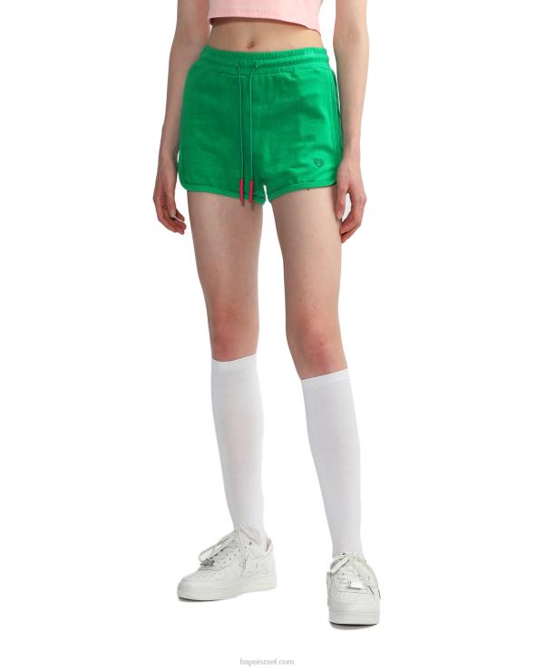 בַּרֶקֶת A Bathing Ape 644LV829 נשים מכנסי רצועות מגבות