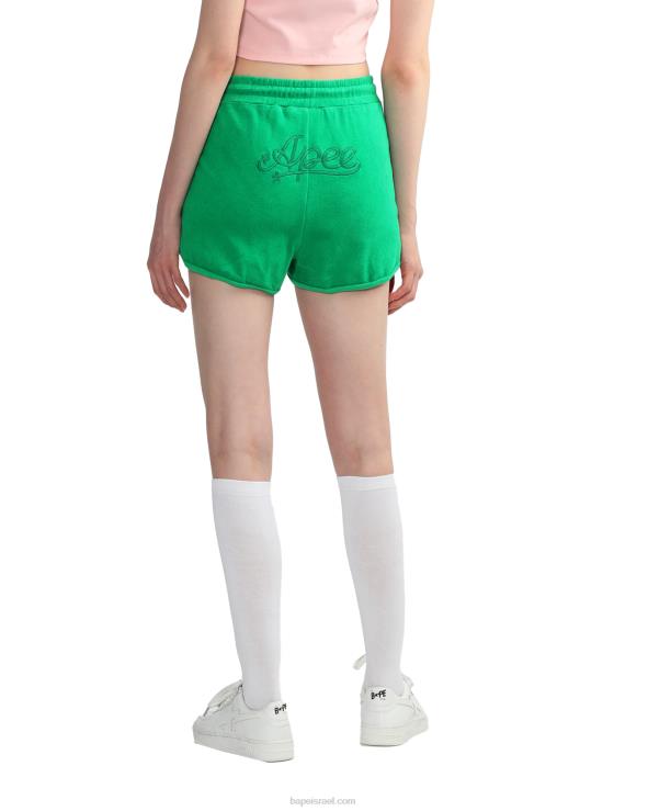 בַּרֶקֶת A Bathing Ape 644LV829 נשים מכנסי רצועות מגבות