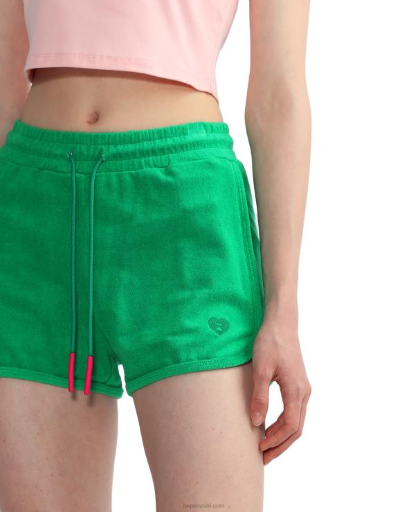 בַּרֶקֶת A Bathing Ape 644LV829 נשים מכנסי רצועות מגבות
