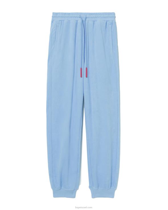 כְּחוֹל A Bathing Ape 644LV841 נשים מכנסי טרנינג מגבות