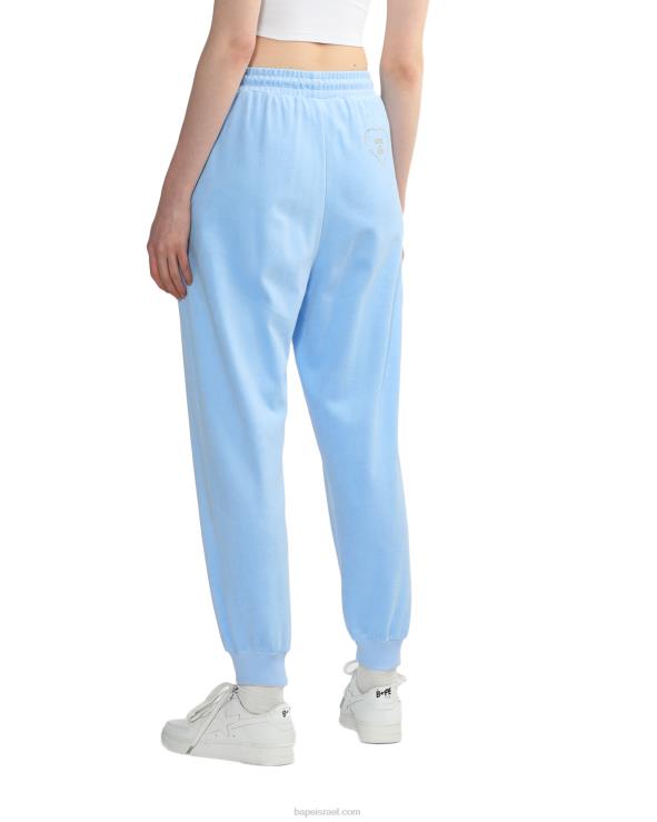 כְּחוֹל A Bathing Ape 644LV841 נשים מכנסי טרנינג מגבות