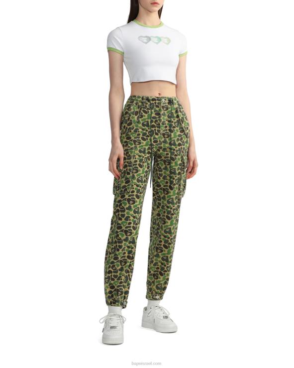 לבן A Bathing Ape 644LV846 נשים חולצה גרפית מס' 3