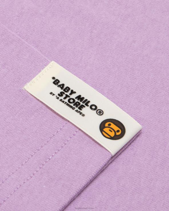 סָגוֹל A Bathing Ape 644LV856 נשים טי בייבי מילו