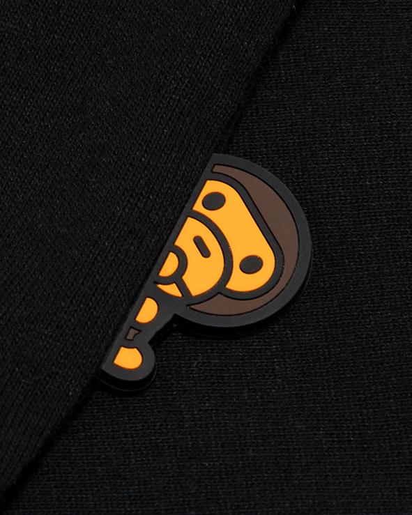 שָׁחוֹר A Bathing Ape 644LV858 נשים חולצה קצרה של בייבי מילו