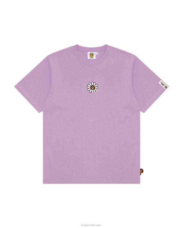 סָגוֹל A Bathing Ape 644LV859 נשים חולצה קצרה של בייבי מילו