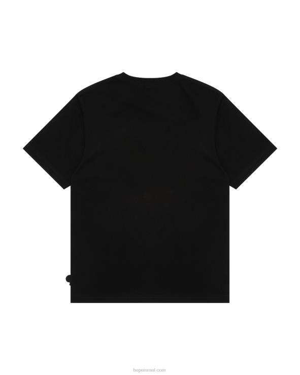 שָׁחוֹר A Bathing Ape 644LV860 נשים חולצה גרפית של בייבי מילו