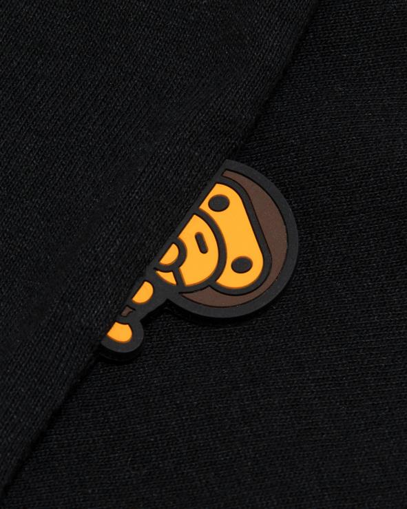 שָׁחוֹר A Bathing Ape 644LV860 נשים חולצה גרפית של בייבי מילו