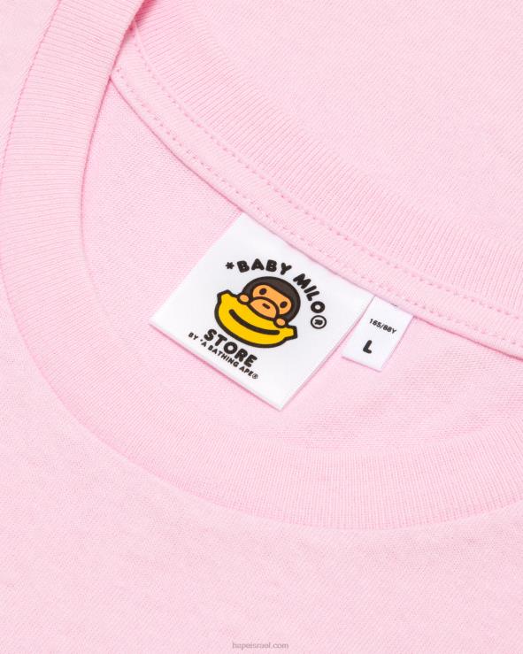 וָרוֹד A Bathing Ape 644LV861 נשים חולצה גרפית של בייבי מילו