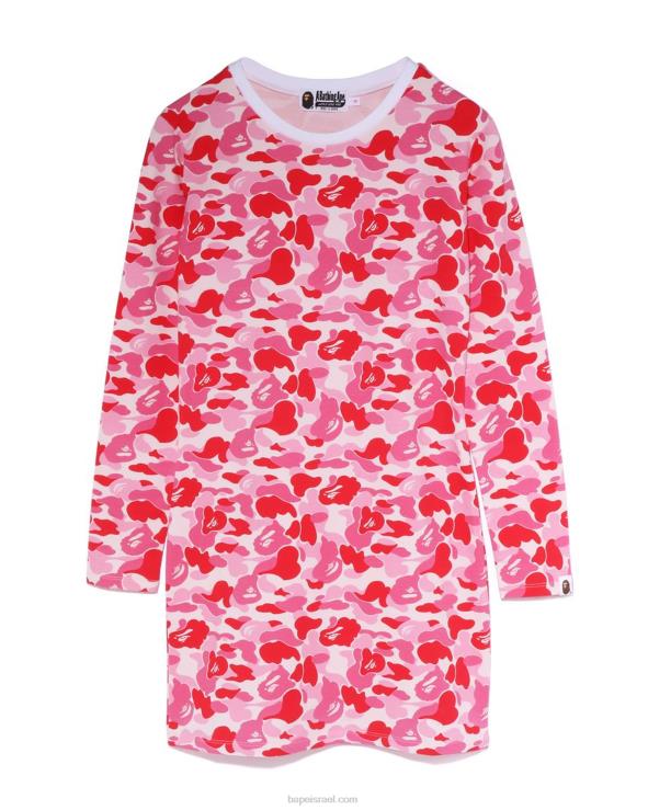 וָרוֹד A Bathing Ape 644LV863 נשים abc camo bodycon