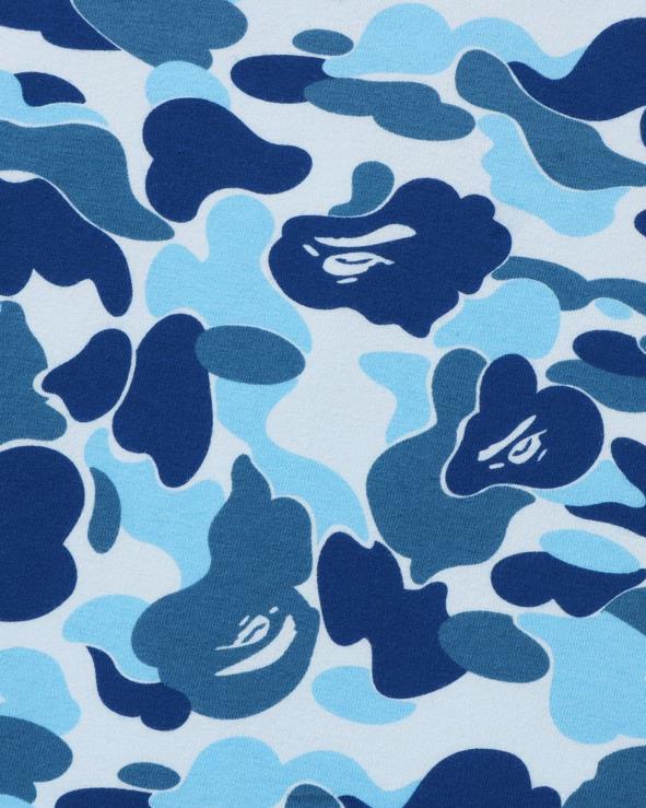 כחול בהיר A Bathing Ape 644LV864 נשים abc camo טי