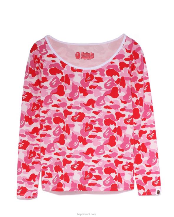 וָרוֹד A Bathing Ape 644LV865 נשים abc camo טי