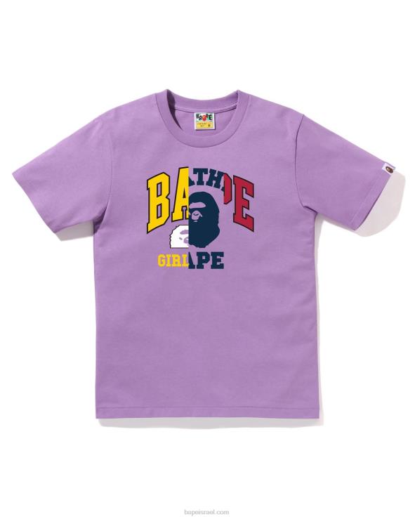 סָגוֹל A Bathing Ape 644LV867 נשים טי גרפי עגינה