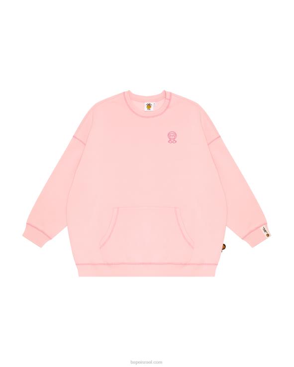 וָרוֹד A Bathing Ape 644LV870 נשים סווטשירט בייבי מילו