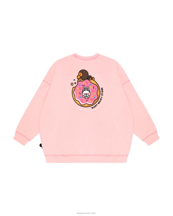 וָרוֹד A Bathing Ape 644LV870 נשים סווטשירט בייבי מילו