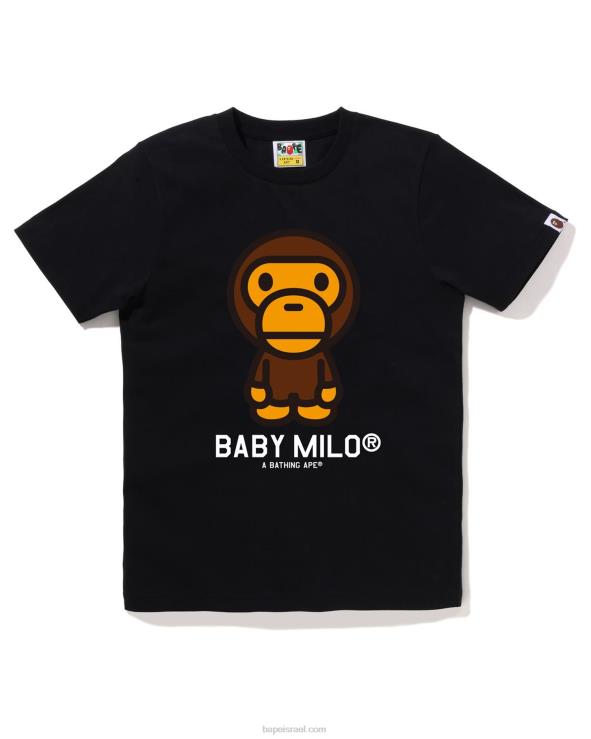 שָׁחוֹר A Bathing Ape 644LV916 נשים טי בייבי מילו
