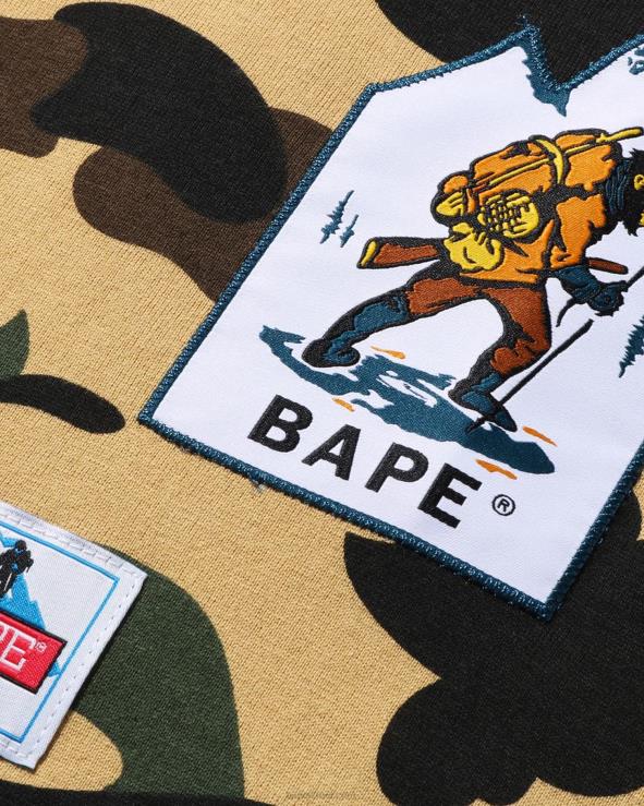 צהוב A Bathing Ape 644LV920 נשים טי קמו 1st multi label