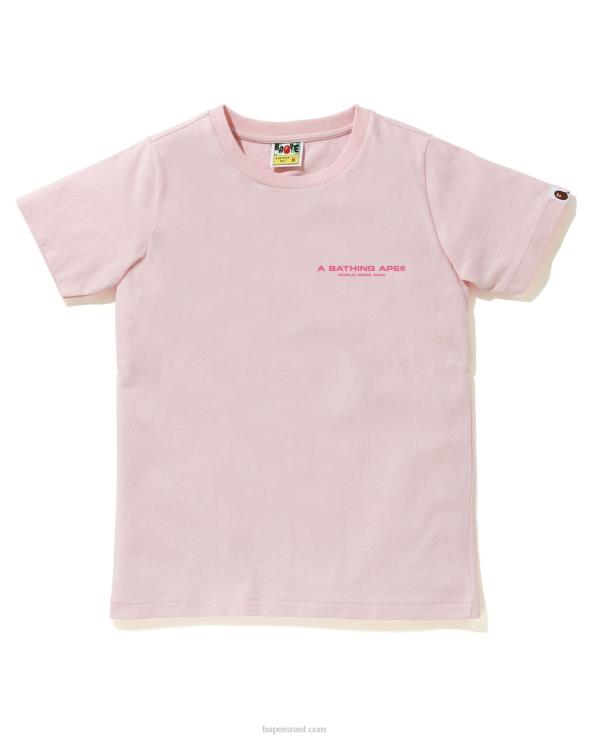 וָרוֹד A Bathing Ape 644LV925 נשים קו קמו טי