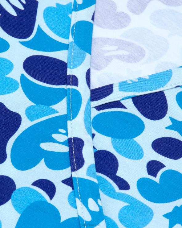 כְּחוֹל A Bathing Ape 644LV936 נשים חלק עליון מודפס